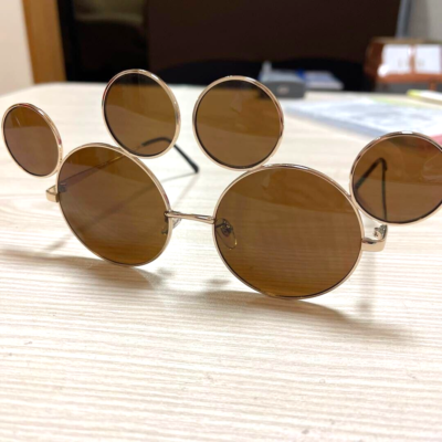 Tokyo Disney Resort Sea Mickey Mouse Sunglasses Brown  display picture 1