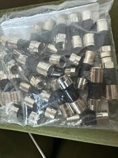 THE CIMPLE CO COAXIAL CABLE COMPRESSION FITTING CMP-CONN-RG6-COMP ( QTY-25)