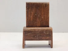 Vintage Antique Kage Strombecker Wood Dollhouse Furniture Dresser Wardrobe Desk