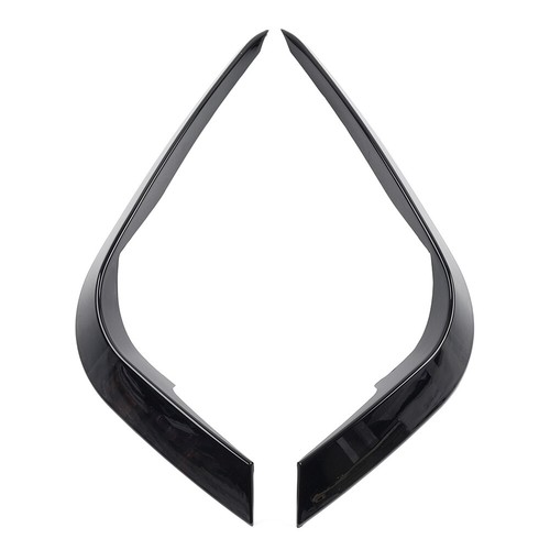 Front Fog Light Splitter Lip Cover For BMW 3 Series E90 E91 LCI M Sport 2009-12 - Picture 4 of 6