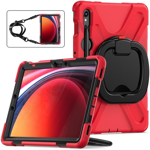 Robuste Ständerhülle drehbare Abdeckung für Samsung Galaxy Tab S7 S8 S9 11" Tablet X710 - Bild 88 von 110