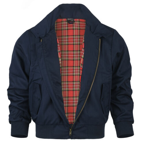 Chaqueta de otoño vieja escuela Canterbury blusa chaqueta inglesa forro a cuadros XS-4XL DE - Imagen 9 de 47