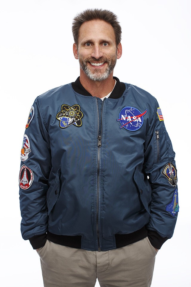 Up and Away NASA Space Shuttle Flight Bomber Jacket | eBay