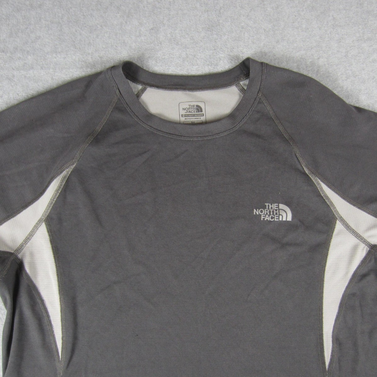 【THE NOTRH FACE】 STITCH DYEING S/S R/TEE‐CHARCOAL_GREY 206115547-1-charcoal