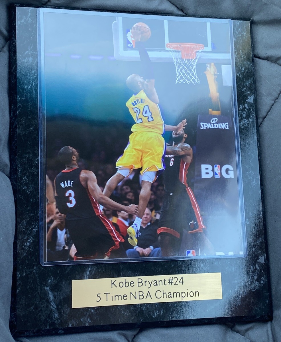 Rare Kobe Bryant dunking on Lebron James 8x10 Plaque | eBay Rare Kobe Bryant dunking on Lebron James 8x10 Plaque | eBay