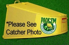 Steel Grass Catcher Bagger Gravely Pro walk behind 4.4 cubic ft. PK-OB4