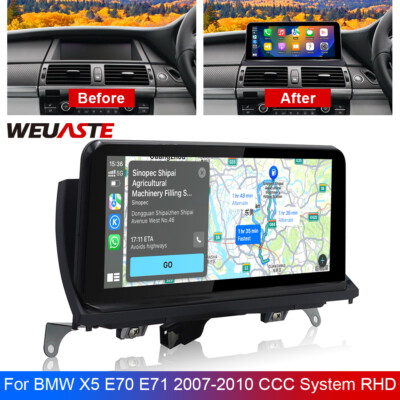 Fit For BMW X5 E70 E71 2007-2010 CCC System RHD 10.25'' Car Screen Stereo Wifi