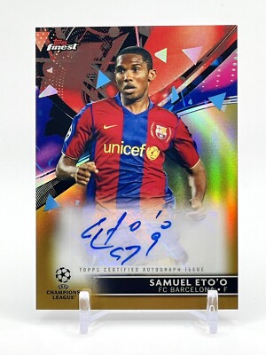 50シリ ウーデゴール topps finest soccer auto - メルカリ｜ワールド 