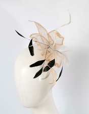 Nude fascinator broche Hats From OZ 100 Aussie Family Business
