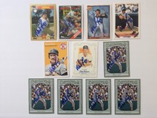 Wade Boggs Autographed Topps Card Red Sox Yankees 1987 88 Gypsy Queen Ginter