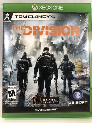 Tom Clancys The Division Xbox One Video Game Military War Ubisoft Microsoft  Xbox