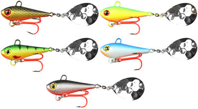 Seika Pro Spinnköder zum Raubfischangeln Bleikopfspinner Musashi Slim 14g, Köder