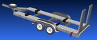 O Scale Utility Trailer New Improved used with Lionel or Mth Model Rr Layouts
