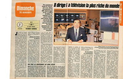 Clipping Presseschnitt 1985 Hisanori Isomura leitet NHK in Japan (2 Seiten)