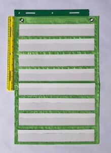 Lime Green Pocket Chart