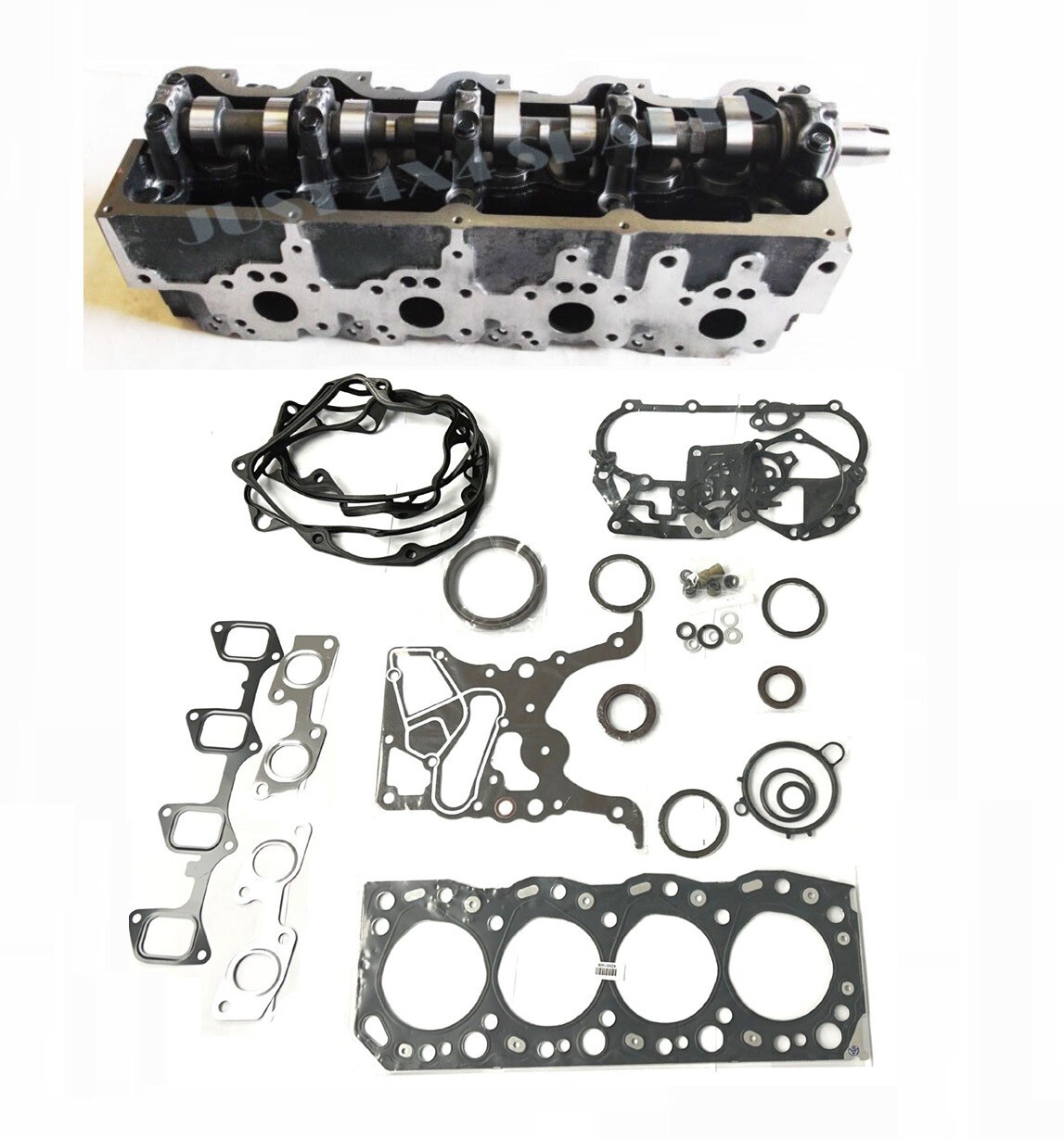 TOYOTA HILUX SURF 2.4D / 2.8D  2L ENGINE CYLINDER HEAD BUILT & FULL GASKET SET