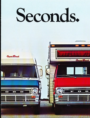 1969 1970 Ford Open Road Camper conversion Van Original Sales Brochure Folder