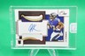2020 Panini One Rookie Dual Patch Autographs Red /25 #42 J.K. Dobbins RPA GS1