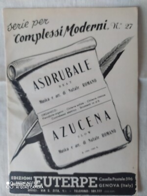 ROMAN CHRISTMAS ''SERIES FOR MODERN COMPLEXES N° 27'' - 1966 - ED. EUTERPE - GENOA