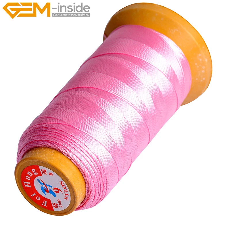 30 Meters Nylon Beading Cord Knotting Jewelry Making 210D Sewing Thread 0.6mm - Image 3 of 4