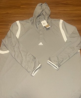 ADIDAS Mens Hoodie Shirt - Thin 3XL NEW w/tags $55 Retail - ICON PULSE