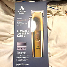 Andis Envy II Premier Edition Cord/Cordless Lithium-Ion Clipper Gold/Black