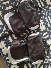 Bicycle Pannier Bags Set Of 2 Black