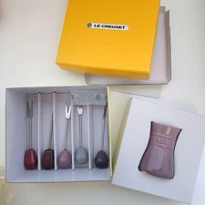 Le Creuset Food Pick & Small Jar Set Maison de Paris Collection Stoneware