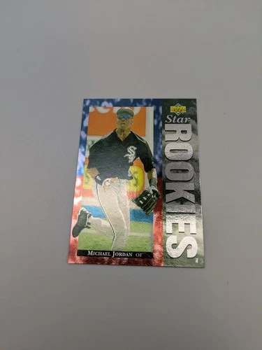 Upper Deck 1994 Chicago White Sox Star Rookies Michael Jordan Card #19