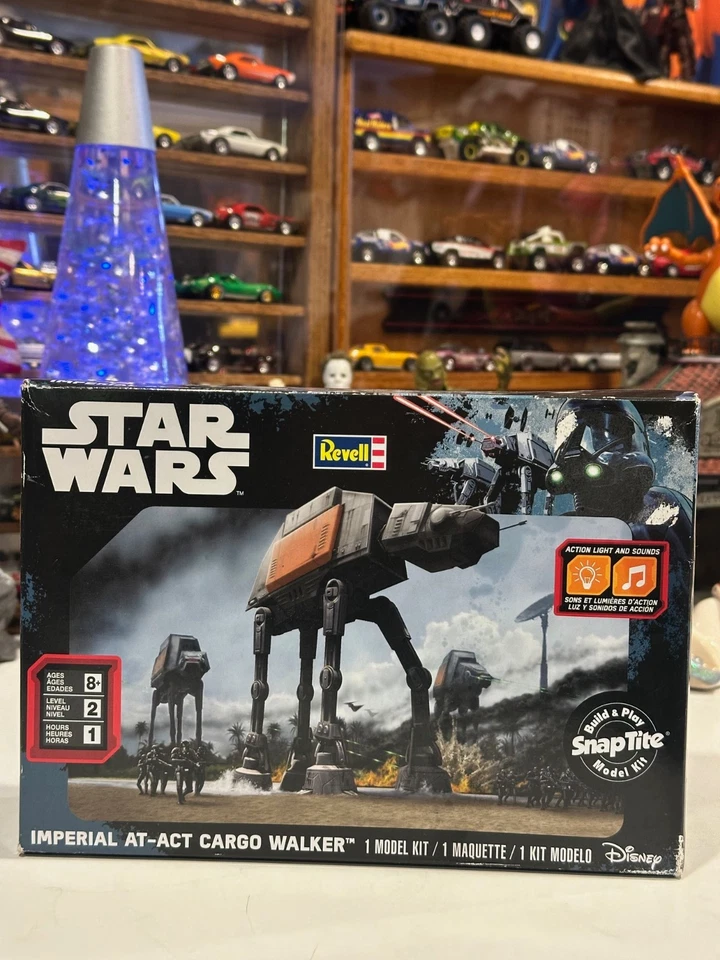 Revell Star Wars Imperial AT-ACT Cargo Walker Kit # 85-1636 Factory Sealed - Image 2 of 4