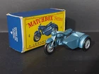 Matchbox Lesney No 4C Triumph Motorcycle & Sidecar VNMB