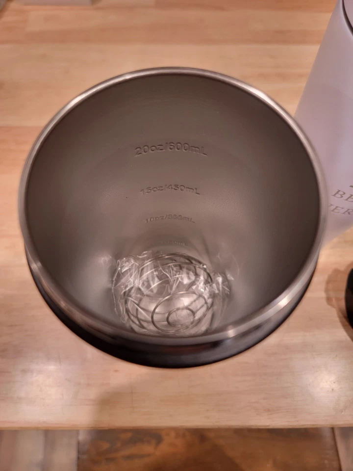 Custom 25 oz Metal Insulated Shaker Water Bottle Engraved In USA 2 Sided Protein - Image 2 of 2