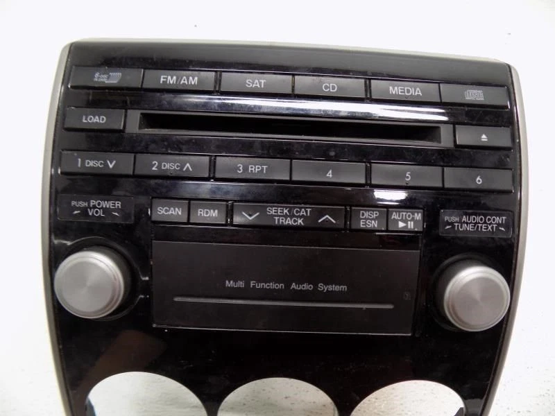 Audio Equipment Radio Receiver Am-fm-cd 6 Disc Fits 08-10 MAZDA 5 1754166 - Image 2 of 4