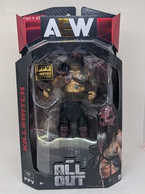 Jazwares AEW All Out #07 PPV KILLSWITCH 7'' Figure NEW Target Limited Edition