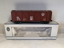 WEAVER (CROWN) 3-RAIL BOSTON MAINE 40’ OUTSIDE BRACED BOXCAR #70149 O SCALE B&M