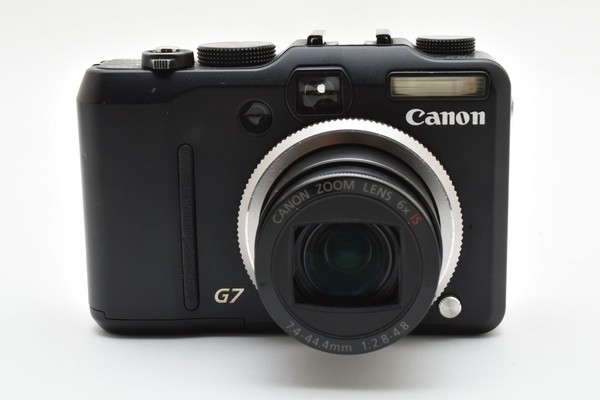 Cámara digital Canon PowerShot G7 10,0 MP - negra [Exc++] de Japón E2677