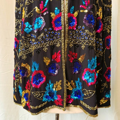 Vintage 90er Draper’s & Damon’s Pailletten Glitzer Jacke - Bild 6 von 8