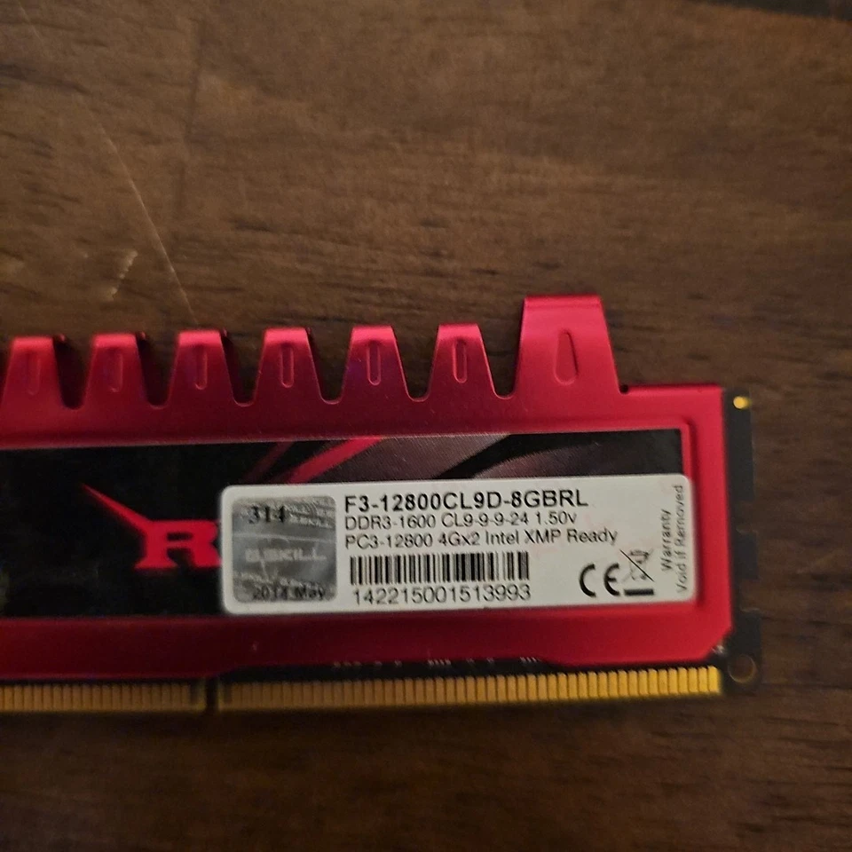 G.Skill Ripjaws X Series 16GB (4x4GB) DDR3-1600MHz RAM Kit - Image 2 of 2
