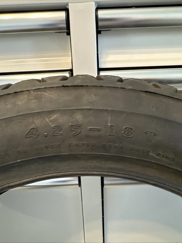 Neumático de tracción 18" Good Year Harley Knucklehead Flathead Sportster 4,25 - 18 Foto 4 de 4