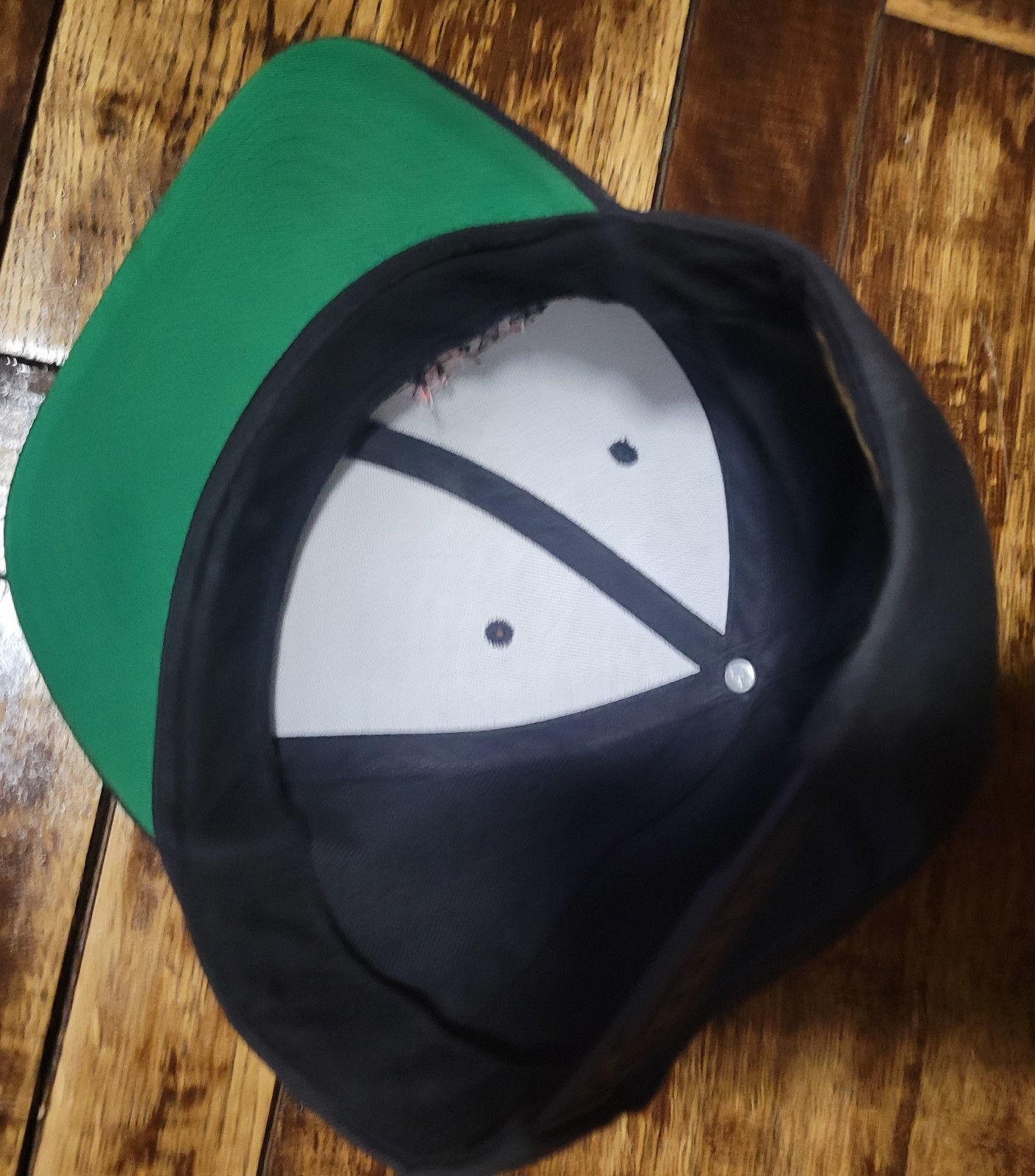 BLIT Black Adjustable Snapback Hat Men Solid Casu… - image 3