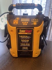 EverStart Maxx J5CPDE Jump Starter – 1400A, 500W Inverter, 120 PSI Compressor