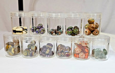 vtg Glass Beads Lot Handmade Lampwork Jewelry Making Murano Style DIY Mix asst