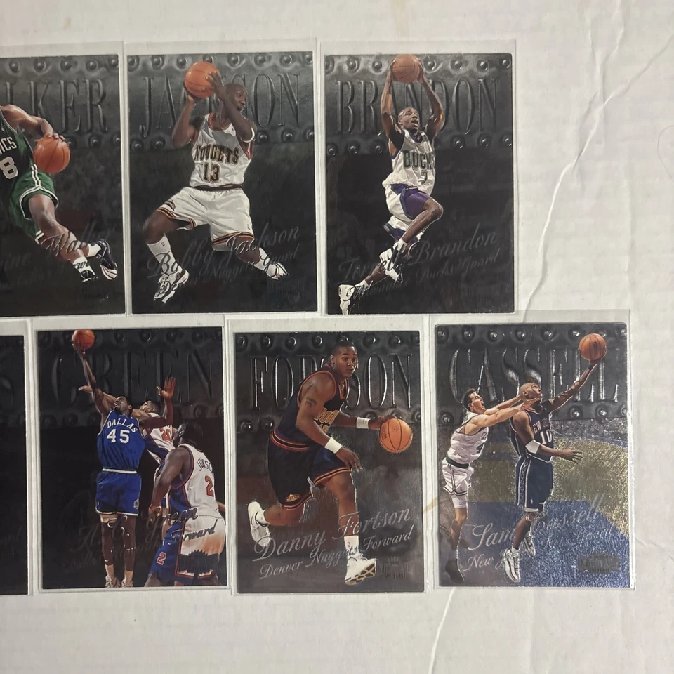 98-99 Fleer Metal NBA Basketball Cards Lot. 9 Cards - Image 3 of 3