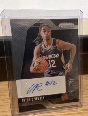 2024-25 Panini Prizm - Rookie Signatures Antonio Reeves #RSI-ARP (AU, RC)