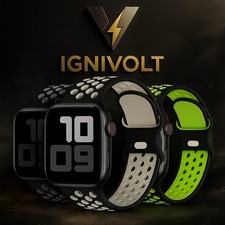 Sport Silicone Strap  Soft Rubber Replacement Band for Apple iWatch Series