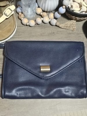 Perry ELLIS America Blue Shoulder Crossbody Bag Small