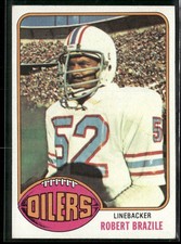 1976 Topps #424 Robert Brazile