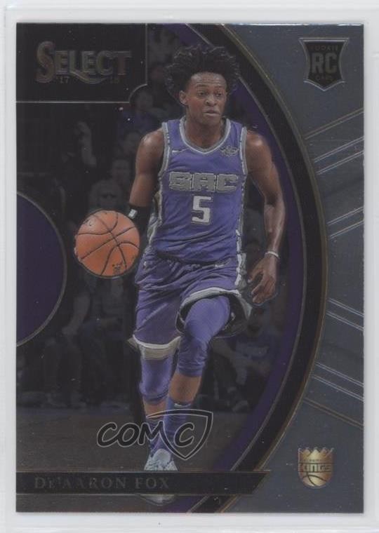 2017-18 Panini Select Concourse De'Aaron Fox #49