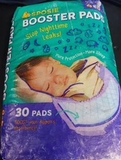 Sposie Booster Pads Diaper Doublers • 30 Pads • Size 4-6 • New Free Shipping M1