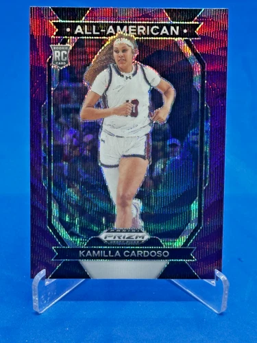 2024 Panini Prizm WNBA - Kamilla Cardoso #93 Purple Prizm (RC)